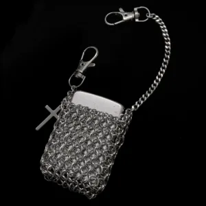 Gothic Chainmail Armor Case for Zippo Lighter