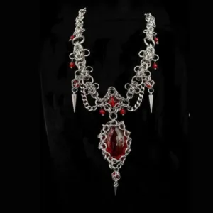 Gothic Dark Queen Statement Necklaces